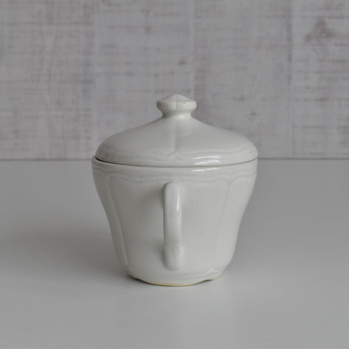 ヴィンテージシュガーポット ホワイト