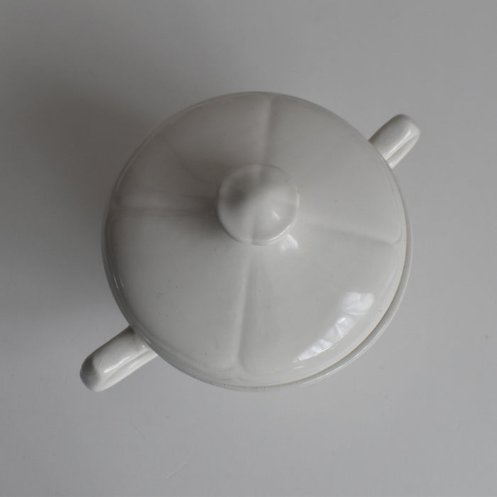 ヴィンテージシュガーポット ホワイト