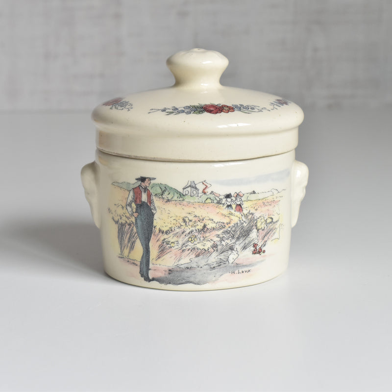 Vintage Terrine Digoin & Sarreguemines Obernai