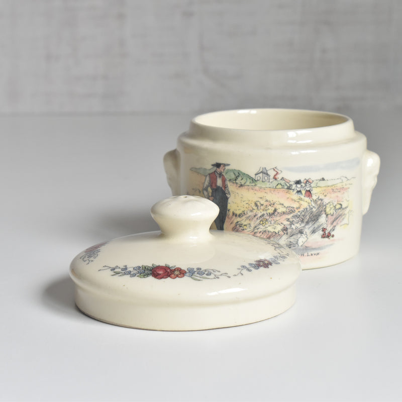 Vintage Terrine Digoin & Sarreguemines Obernai