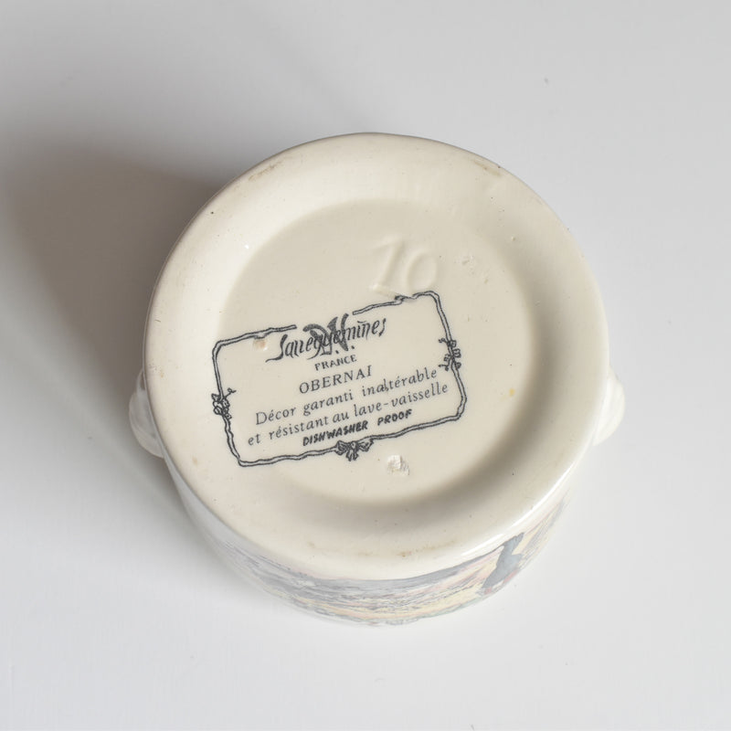 Vintage Terrine Digoin & Sarreguemines Obernai
