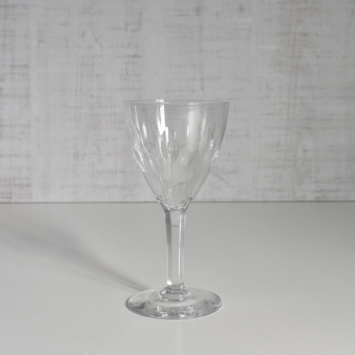 ヴィンテージクリスタルガラス　ワイングラス ヴァル・サン・ランベール NESTOR HAMLET (ネストールハムレット）