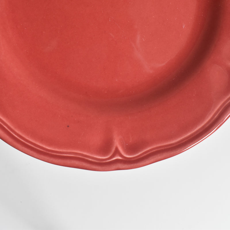 Vintage Dessert Plate, Verrerie Rouge, A