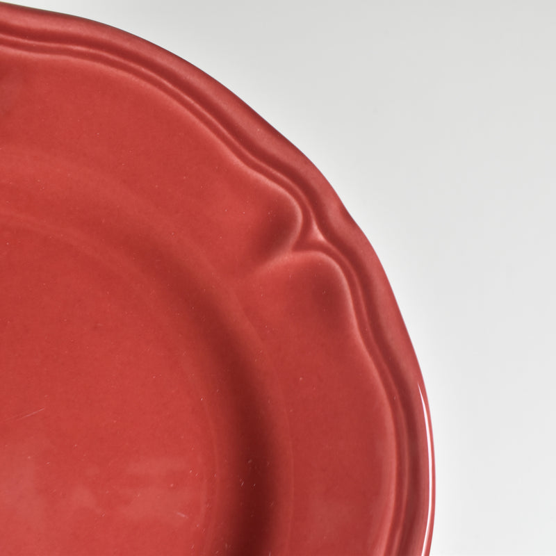 Vintage Dessert Plate, Verrerie Rouge, A