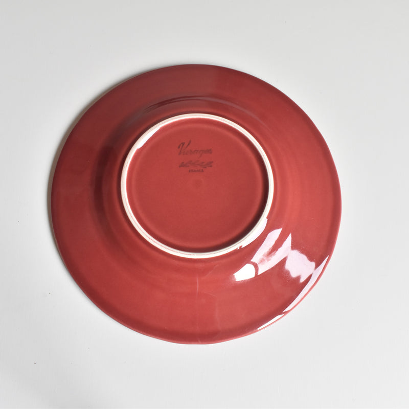 Vintage Dessert Plate, Verrerie Rouge, A