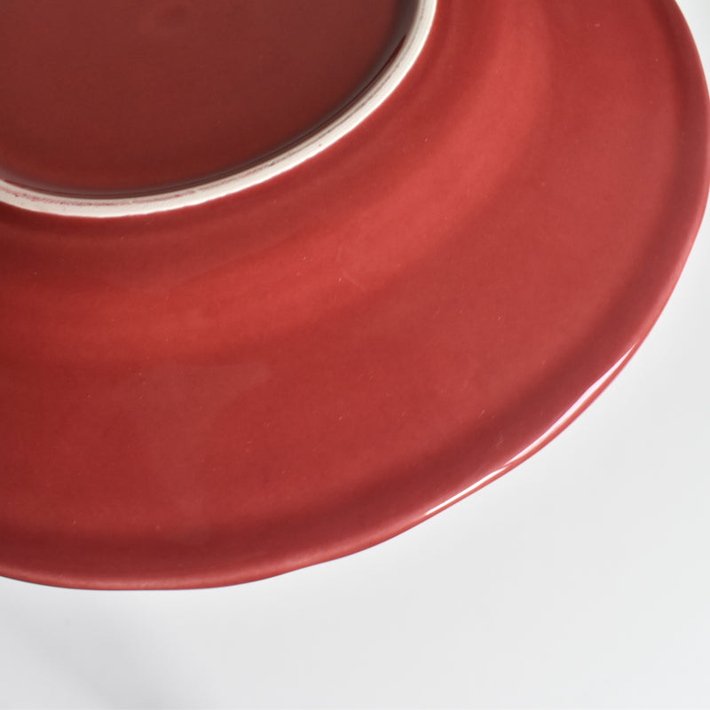 Vintage Dessert Plate, Verrerie Rouge, A
