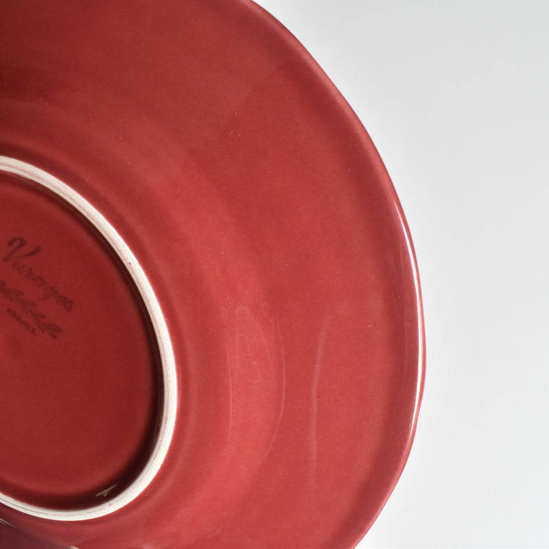 Vintage Dessert Plate, Verrerie Rouge, A