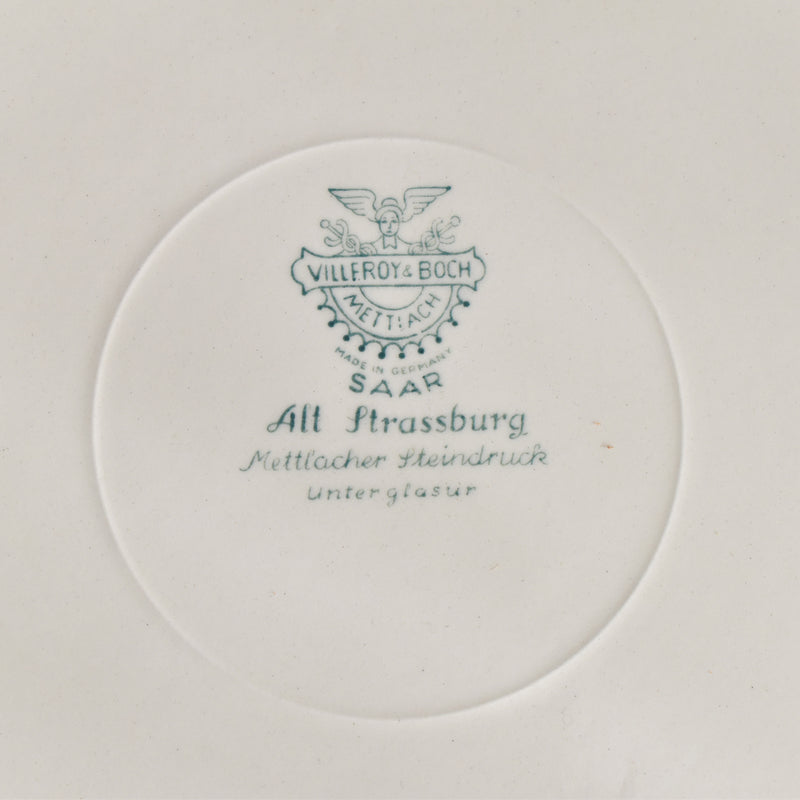 ヴィンテージプレート ビレロイ＆ボッホ Alt Strassburg（アルト・ストラスブール） A