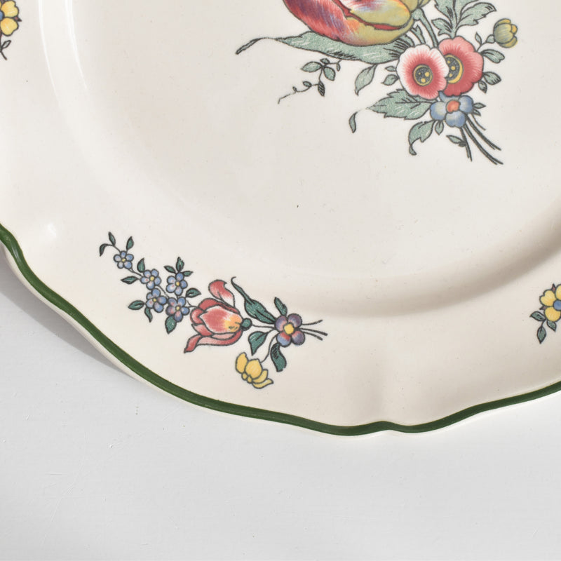 ヴィンテージデザートプレート ビレロイ＆ボッホ Alt Strassburg（アルト・ストラスブール） A