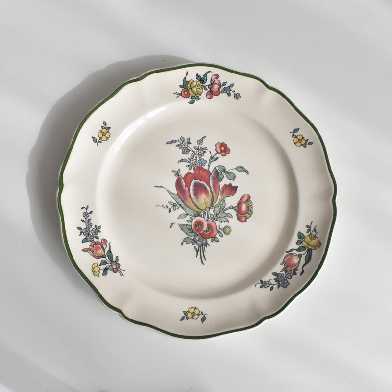 ヴィンテージデザートプレート ビレロイ＆ボッホ Alt Strassburg（アルト・ストラスブール） A