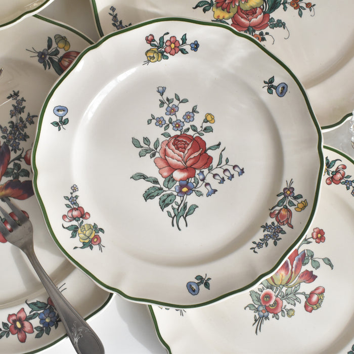 ヴィンテージデザートプレート ビレロイ＆ボッホ Alt Strassburg