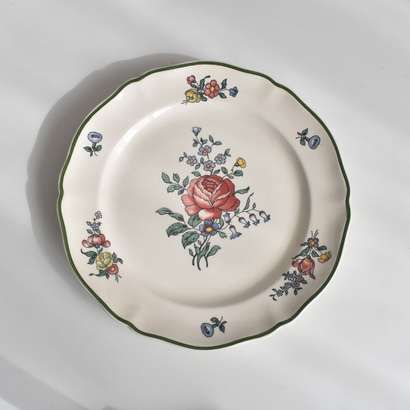 ヴィンテージデザートプレート ビレロイ＆ボッホ Alt Strassburg（アルト・ストラスブール） B