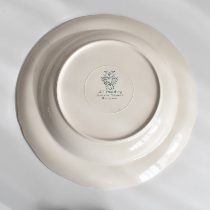 ヴィンテージ深皿 ビレロイ＆ボッホ Alt Strassburg（アルト・ストラスブール） B