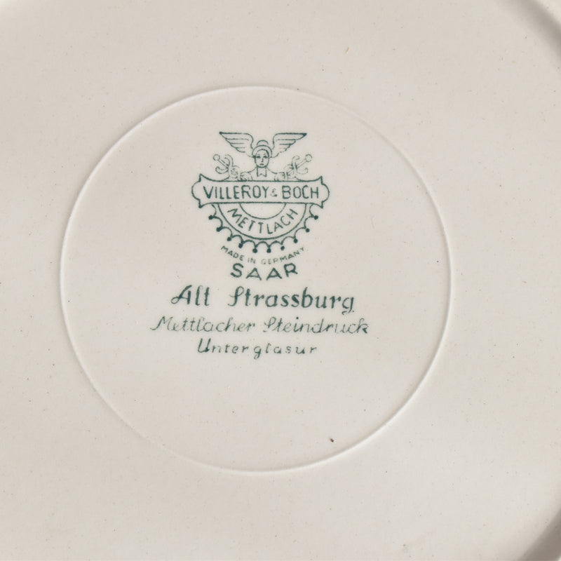 ヴィンテージ深皿 ビレロイ＆ボッホ Alt Strassburg（アルト・ストラスブール） B