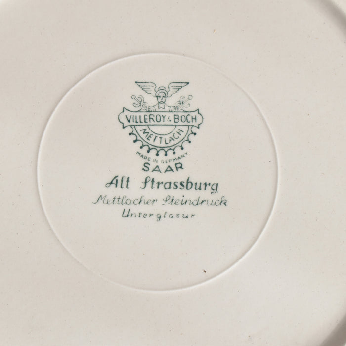ヴィンテージ深皿 ビレロイ＆ボッホ Alt Strassburg（アルト・ストラスブール） B
