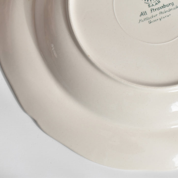ヴィンテージ深皿 ビレロイ＆ボッホ Alt Strassburg（アルト・ストラスブール） B