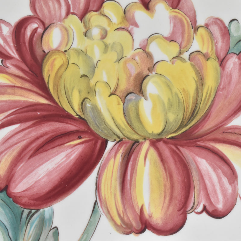 Vintage Large Plate Villeroy & Boch Bouquet