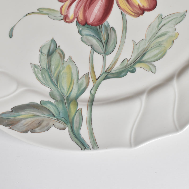 Vintage Large Plate Villeroy & Boch Bouquet