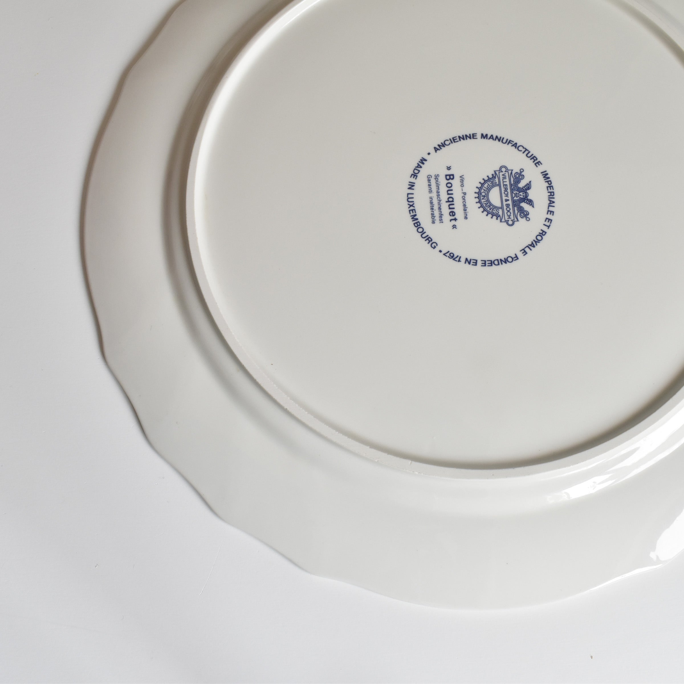 【希少品】ビレロイ＆ボッホ★Fruits de Mer★大皿　5枚 ヴィンテージ大皿 ビレロイボッホ Bouquet（ブーケ） — Loane Interior