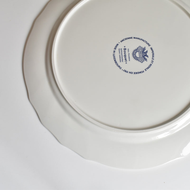 Vintage Large Plate Villeroy & Boch Bouquet