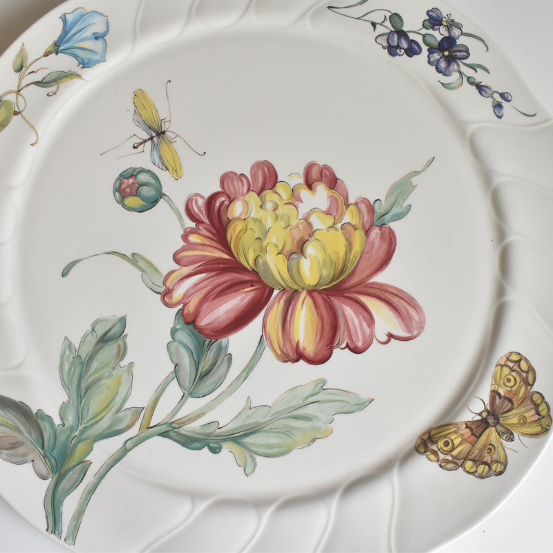 Vintage Large Plate Villeroy & Boch Bouquet