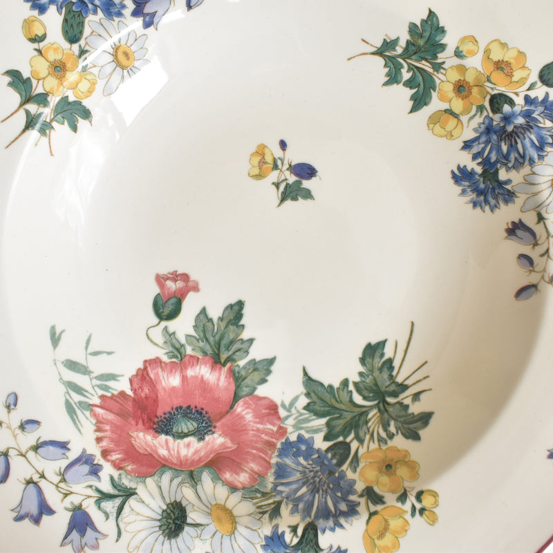 Vintage Deep Plate - Villeroy & Boch "Fleurs des champs" A