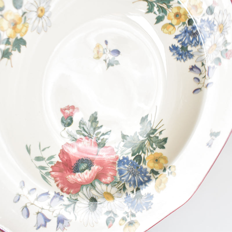 Vintage Deep Plate - Villeroy & Boch "Fleurs des champs" A