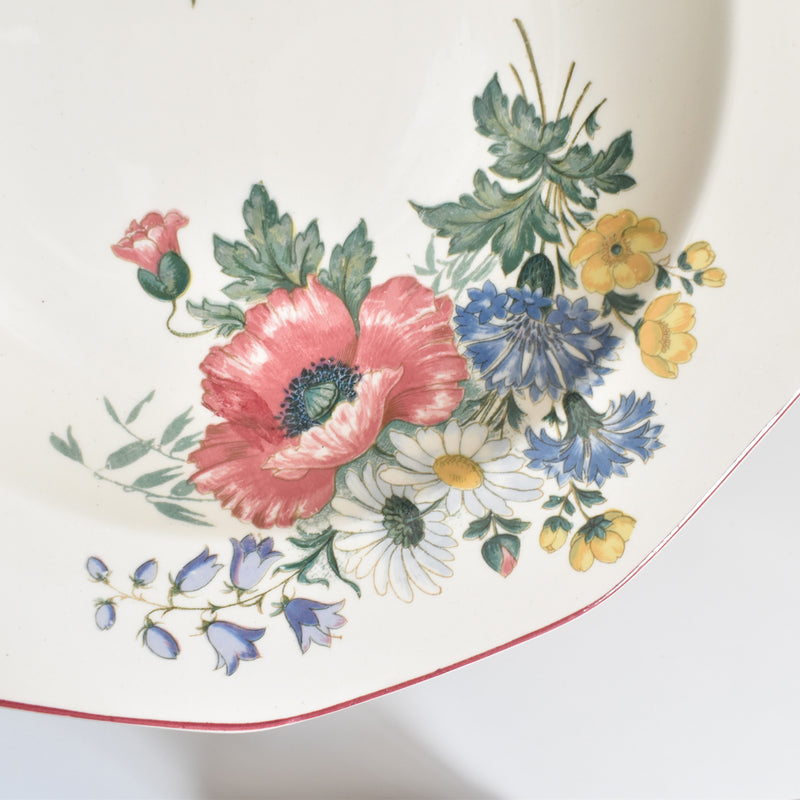Vintage Deep Plate - Villeroy & Boch "Fleurs des champs" A