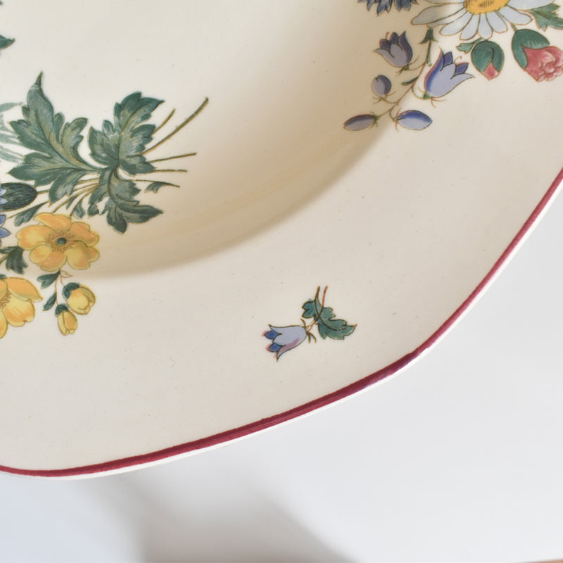 Vintage Deep Plate - Villeroy & Boch "Fleurs des champs" A