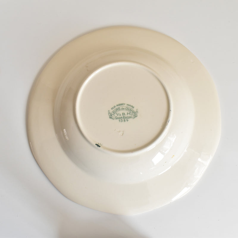 Vintage Deep Plate - Villeroy & Boch Fleurs des Champs C