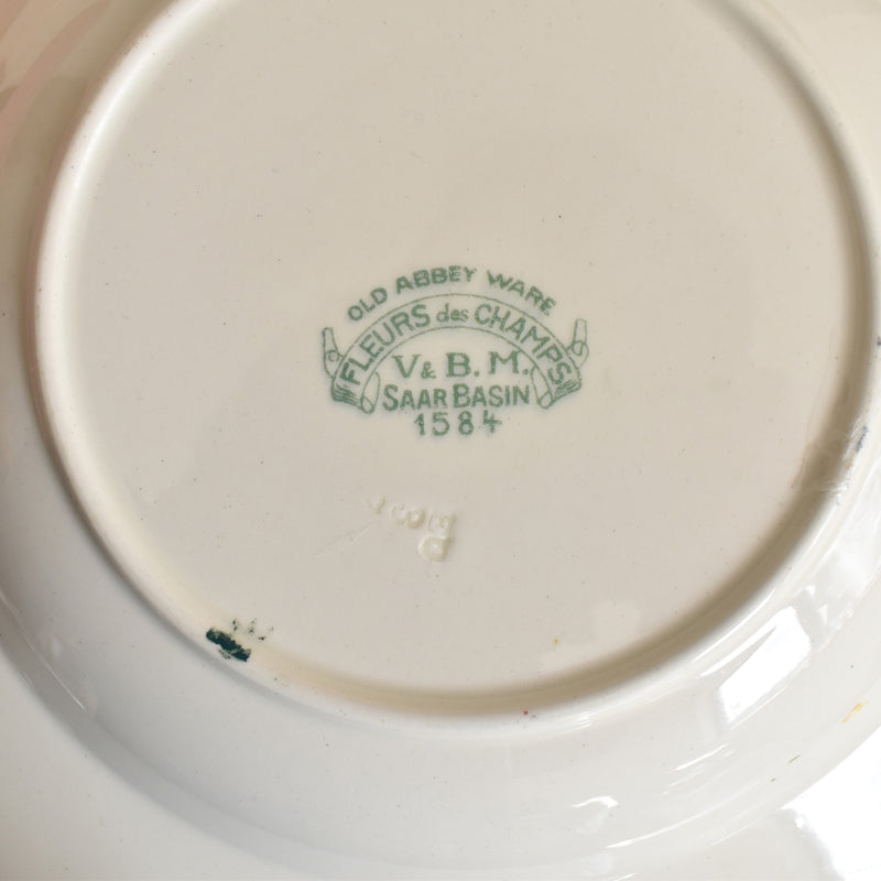Vintage Deep Plate - Villeroy & Boch Fleurs des Champs C
