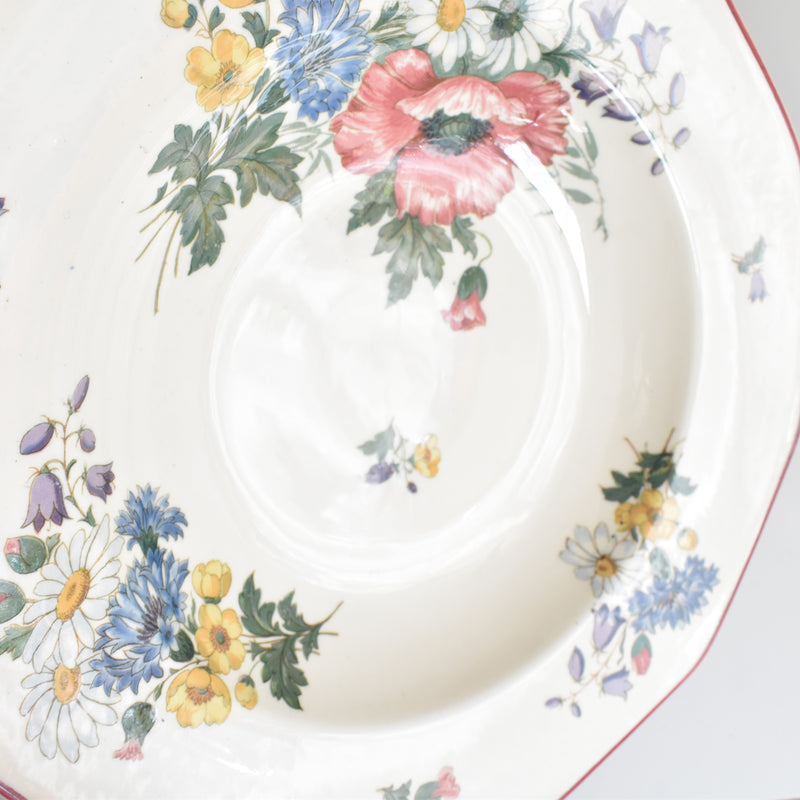 Vintage deep dish, Villeroy & Boch Fleurs des champs D