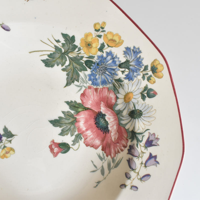 Vintage deep dish, Villeroy & Boch Fleurs des champs D