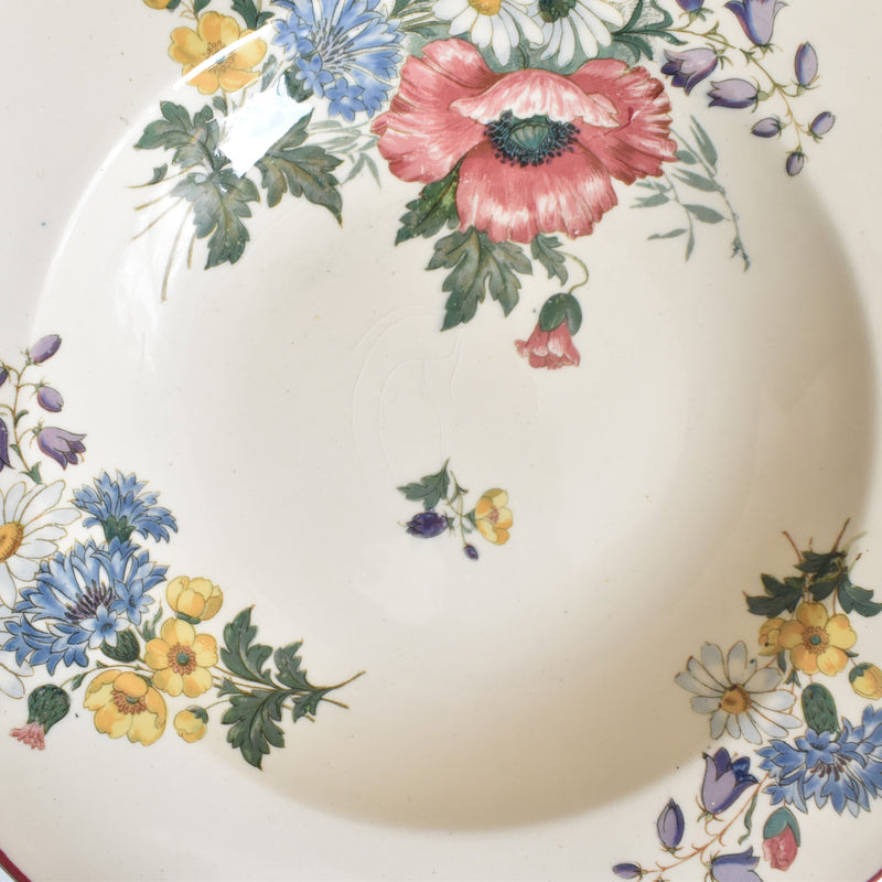 Vintage deep dish, Villeroy & Boch Fleurs des champs D