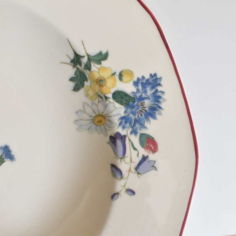 Vintage Deep Plate Villeroy & Boch Fleurs des champs E
