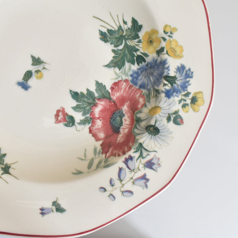 Vintage Deep Plate Villeroy & Boch Fleurs des champs E