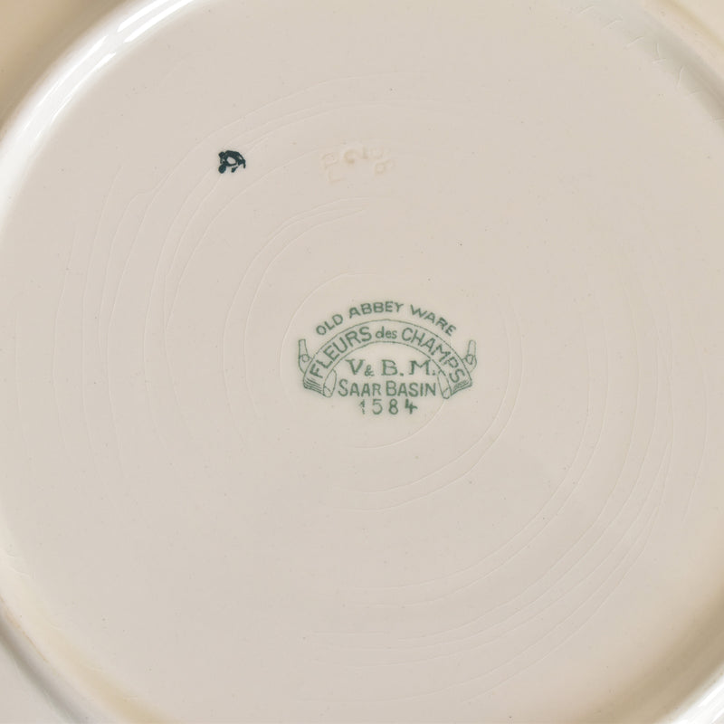 Vintage Plate - Villeroy & Boch Fleurs des champs 35cm