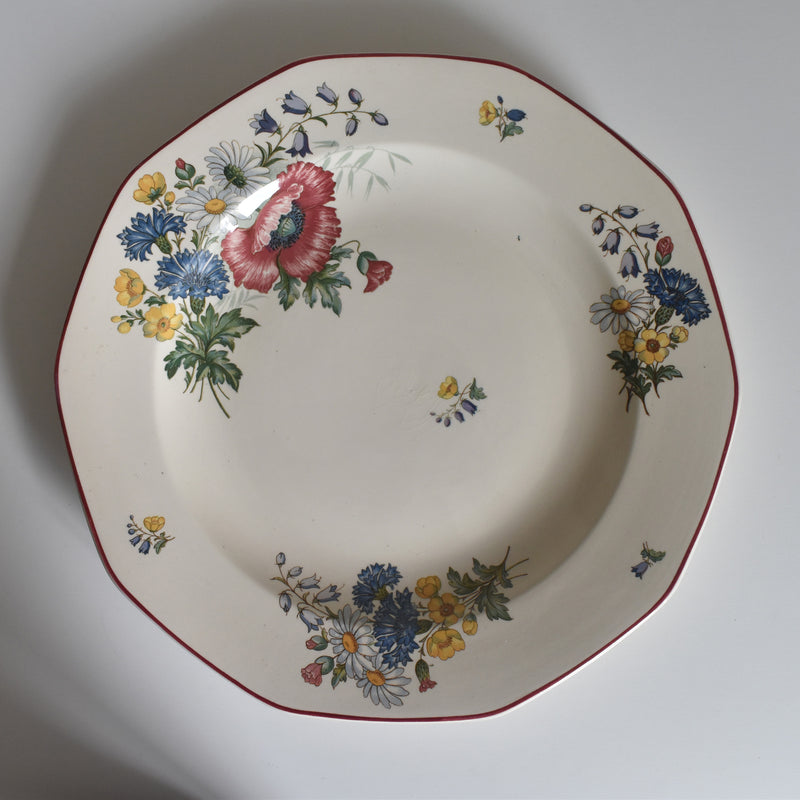 Vintage Platter - Villeroy & Boch Fleurs des champs 31cm