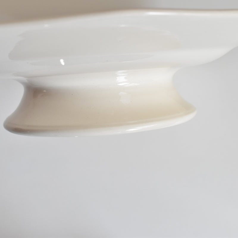 Vintage Footed Plate Villeroy & Boch Fleurs des champs A