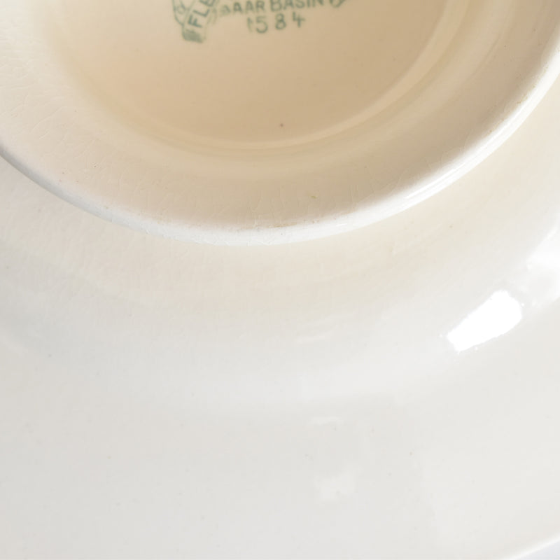 Vintage Footed Plate, Villeroy & Boch Fleurs des champs (B)