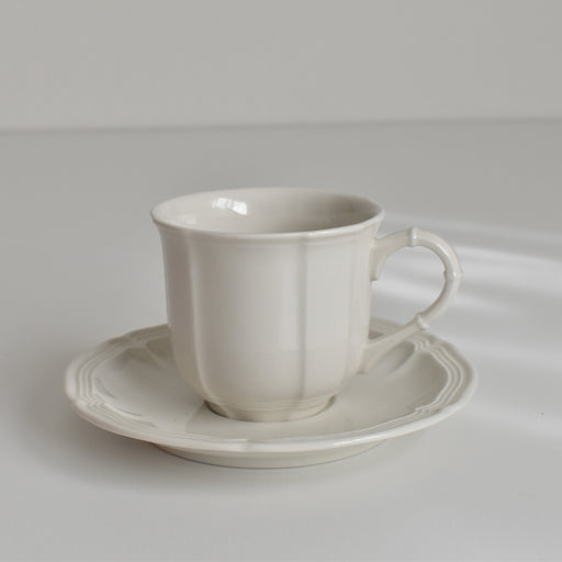 ヴィンテージコーヒーカップ＆ソーサー ビレロイボッホ Manoir (マノワール） C