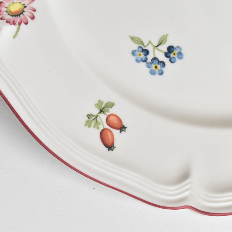 Vintage Dessert Plate, Villeroy & Boch Petite Fleur (Petite Fleur) A