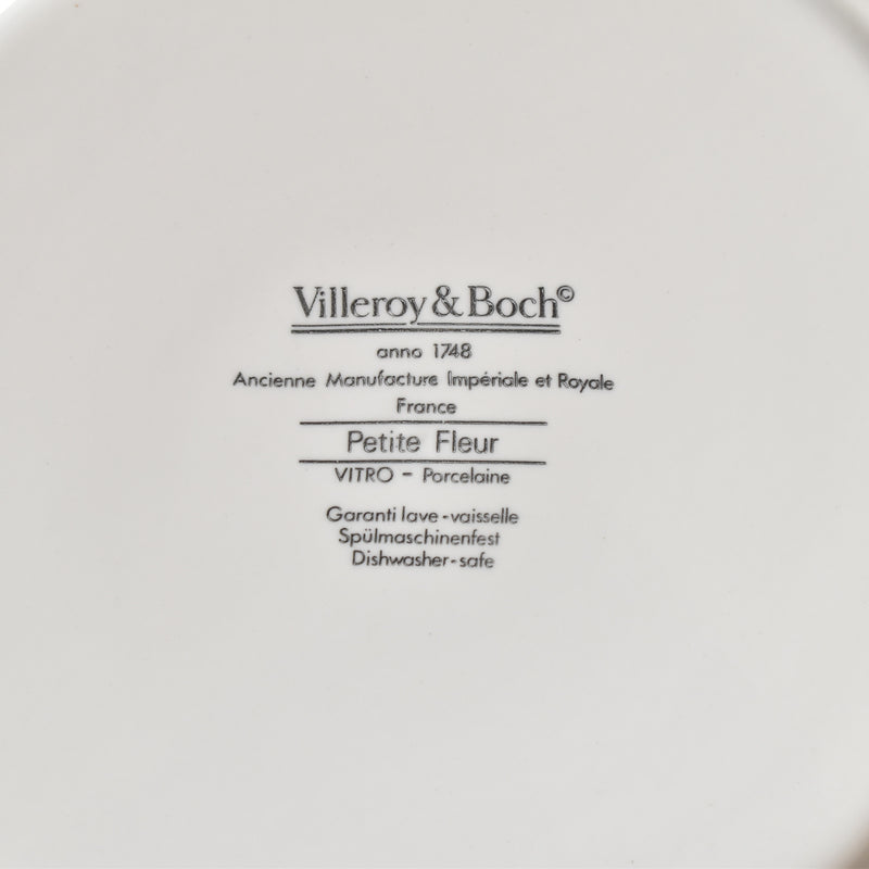 Vintage Dessert Plate, Villeroy & Boch Petite Fleur B