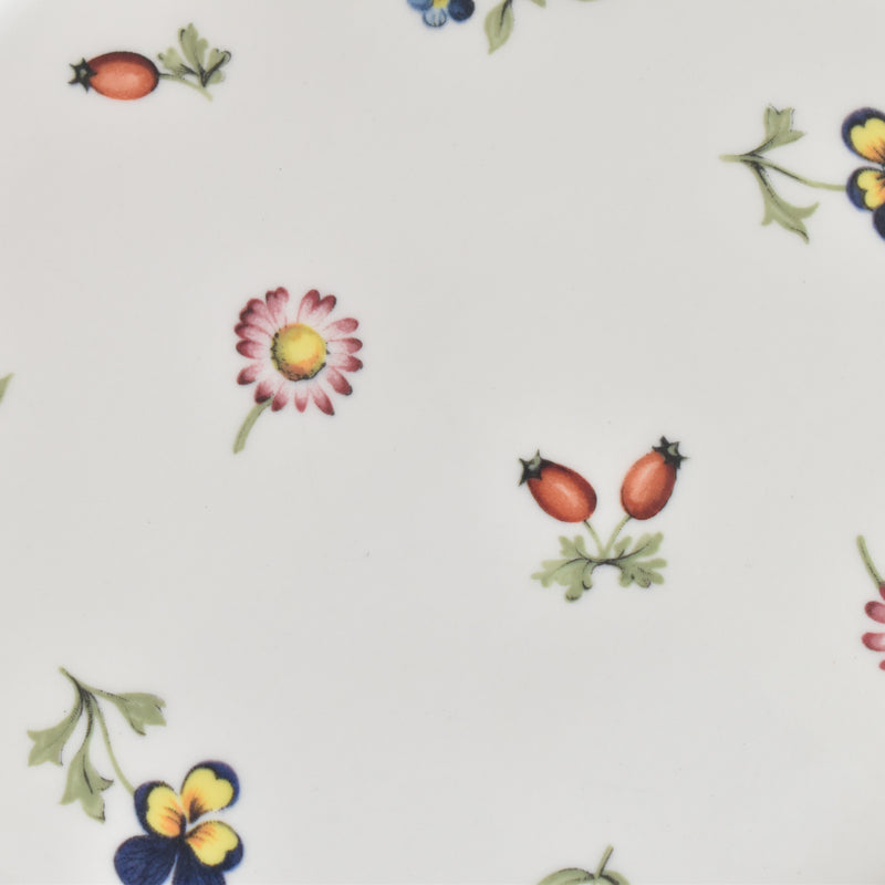 Vintage Dessert Plate, Villeroy & Boch Petite Fleur B