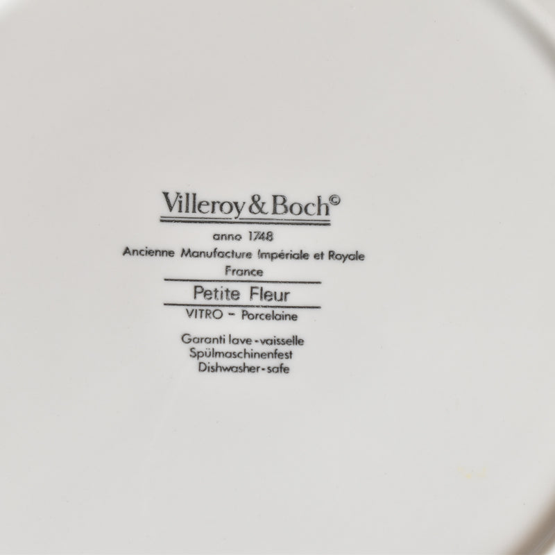 Vintage dessert plate, Villeroy & Boch "Petite Fleur"