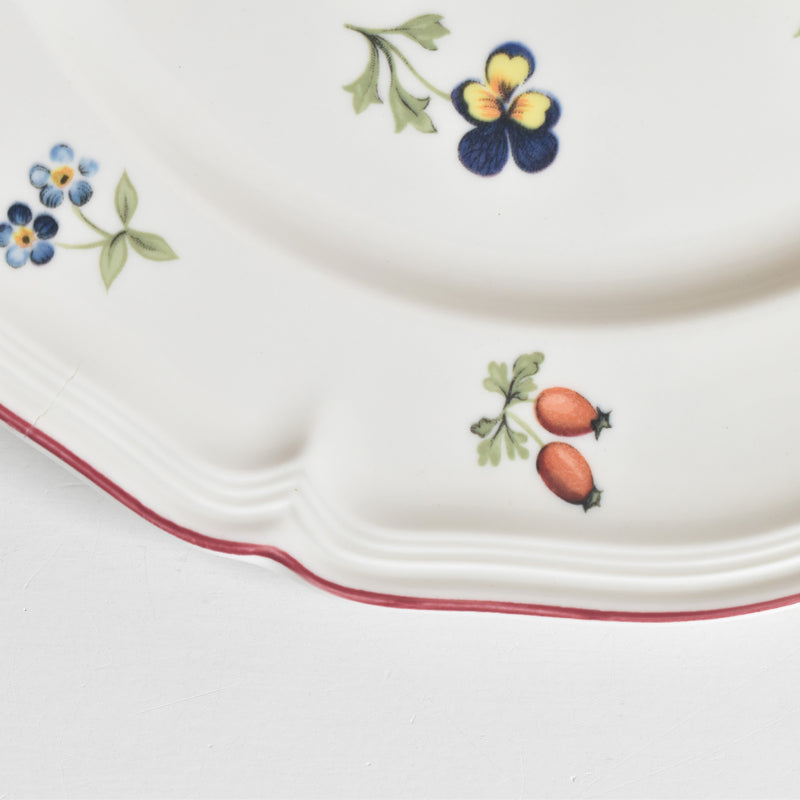 Vintage Dessert Plate Villeroy & Boch Petite Fleur D