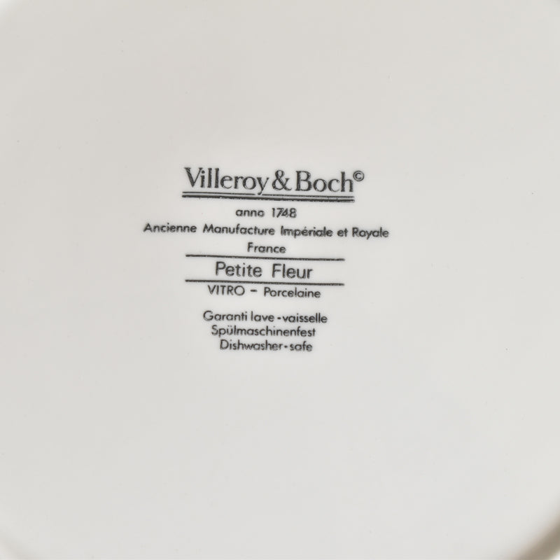 Vintage Dessert Plate Villeroy & Boch Petite Fleur D