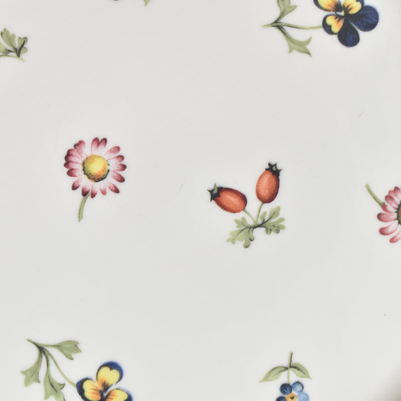 Vintage Dessert Plate Villeroy & Boch Petite Fleur D