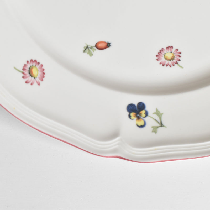 ヴィンテージプレート ビレロイ＆ボッホ Petite Fleur(プチットフルール） E
