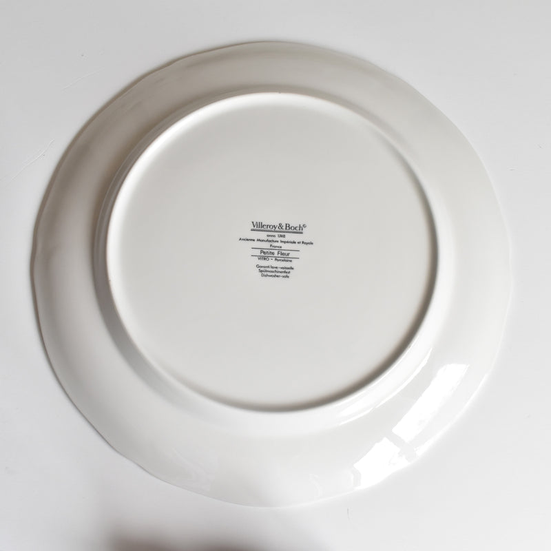 Vintage Plate Villeroy & Boch Petite Fleur F